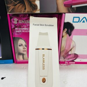 Ultrasonic Facial Skin Scrubber Beauty Machine Ion Deep Face Cleaning Peeling Shovel Exfoliating Skin Care Device