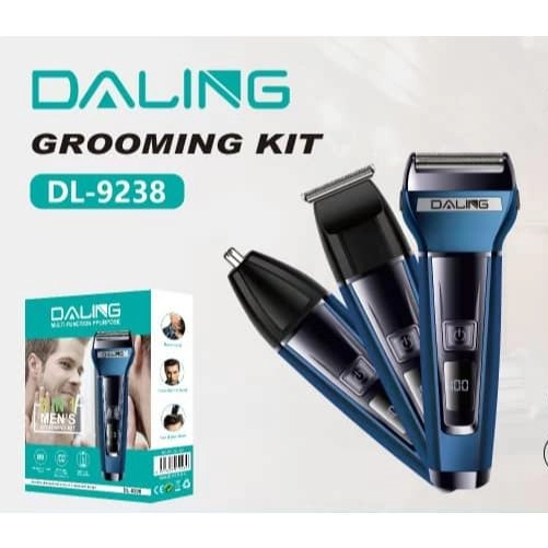 Daling DL-9238 3 in 1 Multi-Function Purpose Intelligent Anti-Hairpin System Portable
