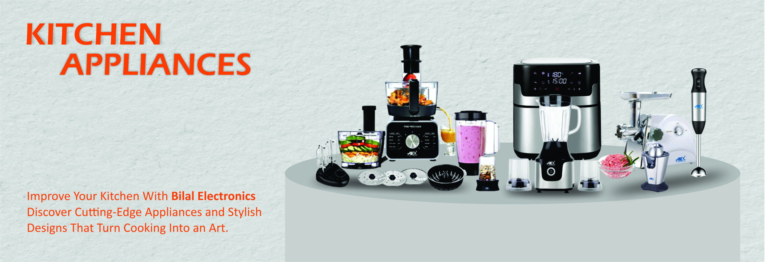 Buy Kitchen Appliances In Bilal Electronics